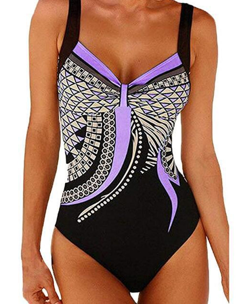 Laila™ - One piece patterned swimsuit