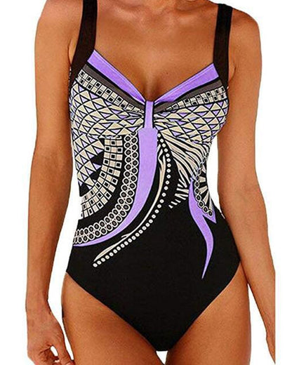 Laila™ - One piece patterned swimsuit