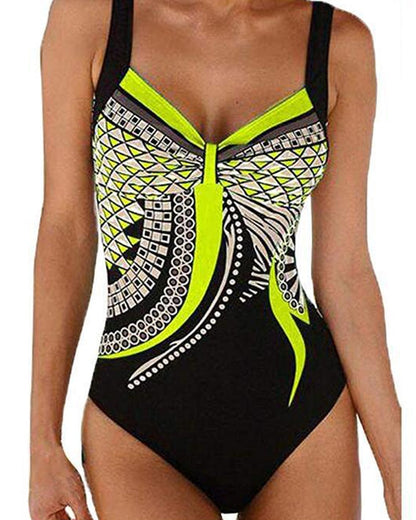 Laila™ - One piece patterned swimsuit