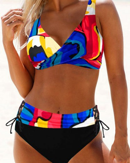 Earle™ - Coloured bikini swimsuit