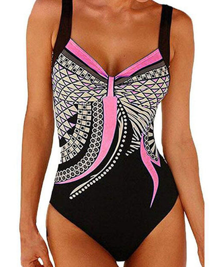 Laila™ - One piece patterned swimsuit