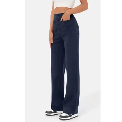 Kaleide™ -  Casual high waisted stretch pants for women