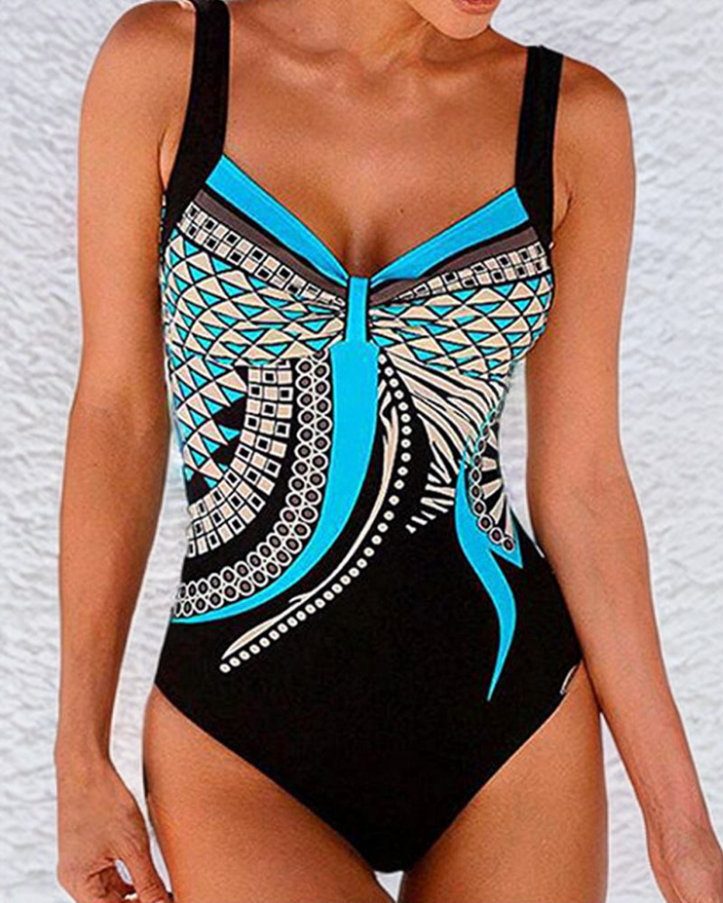 Laila™ - One piece patterned swimsuit