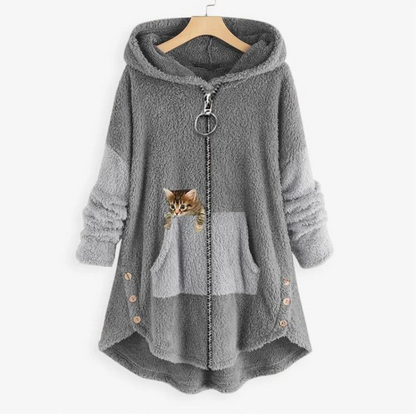 Kaleide™ | Teddy cat soft warm coat